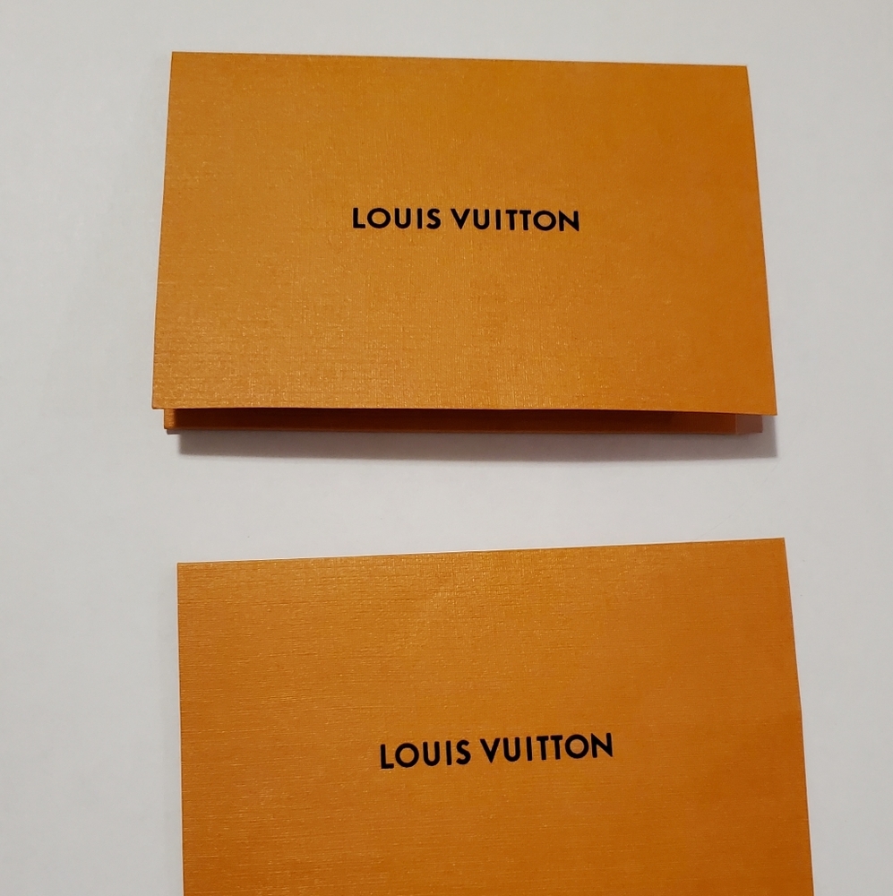 2 Louis Vuitton Receipt Folders